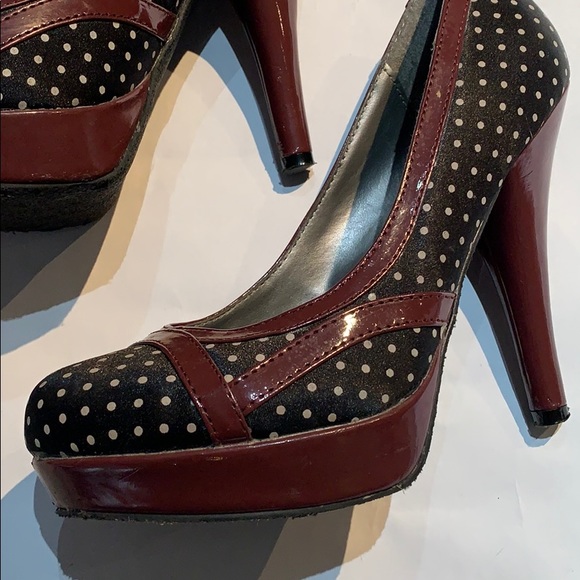 Madden girl polka dot heels - Picture 2 of 2